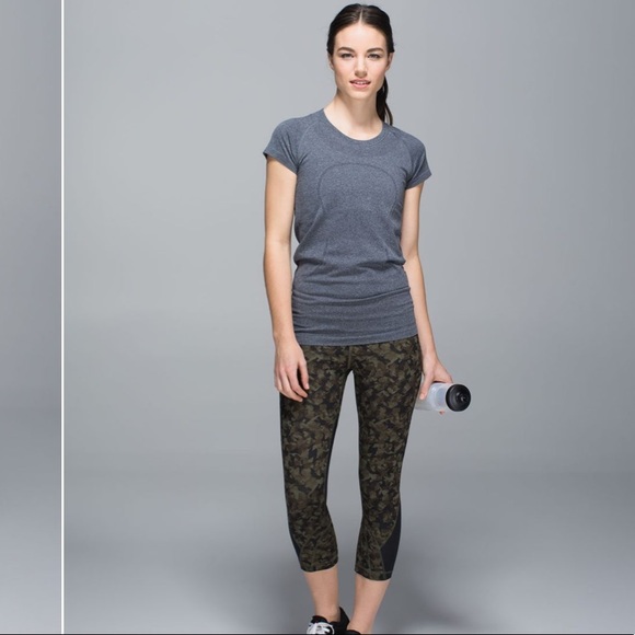 lululemon camo crop leggings